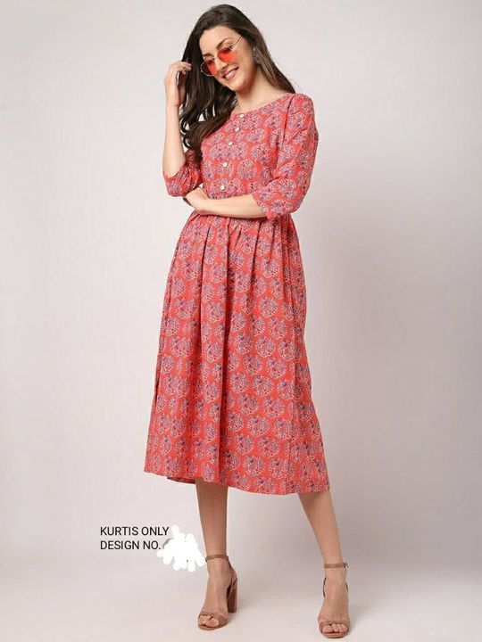 Cotton kurti  uploaded by Indiana Creations  on 2/8/2022