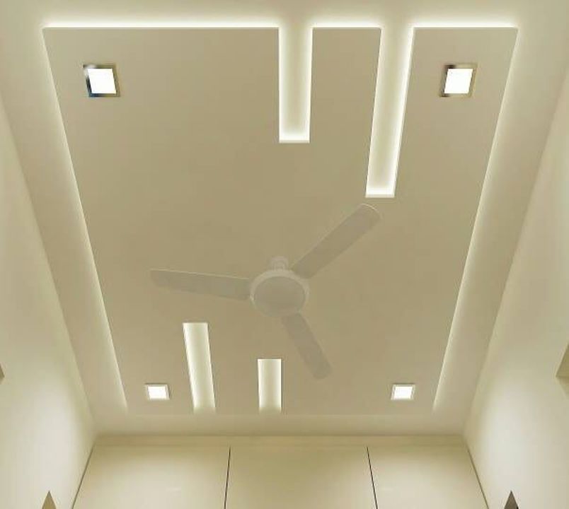 Gypsum false ceiling design Work  uploaded by Interior design works on 2/8/2022
