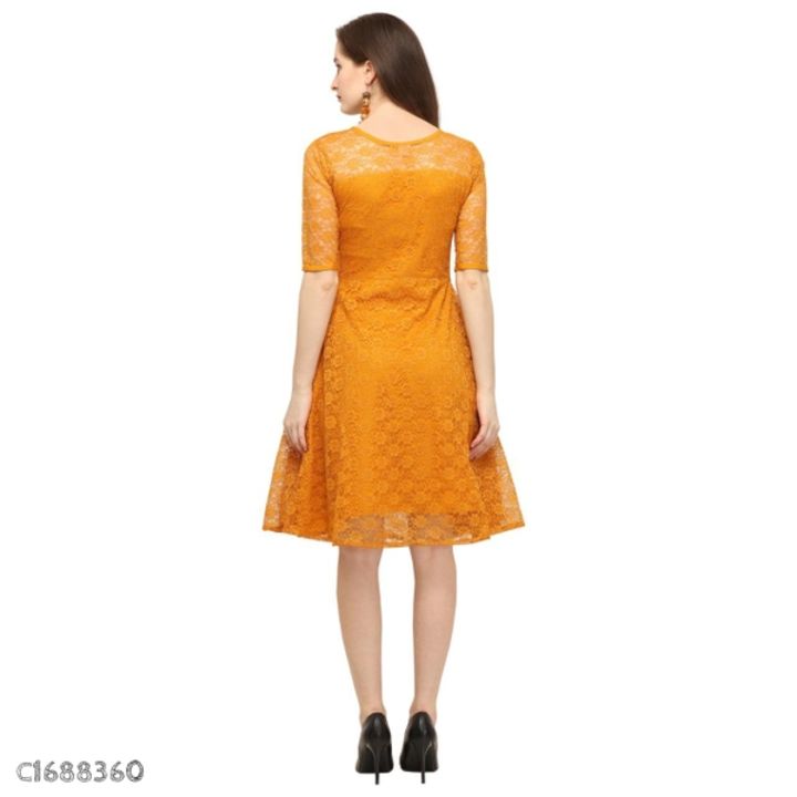 Woman's Nylon Net Solid Short Dress uploaded by Fashion world on 2/8/2022