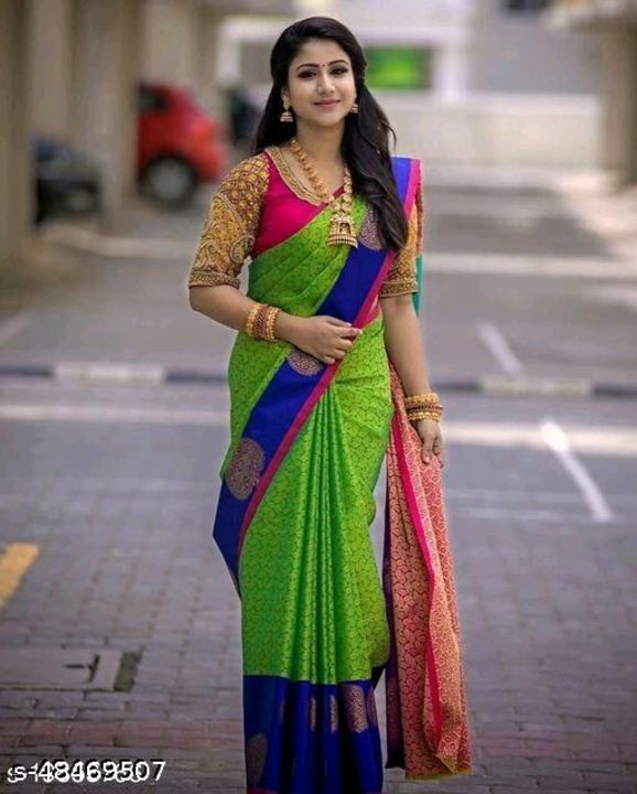 Fancy saree uploaded by Fashion world 💞💞 on 2/8/2022