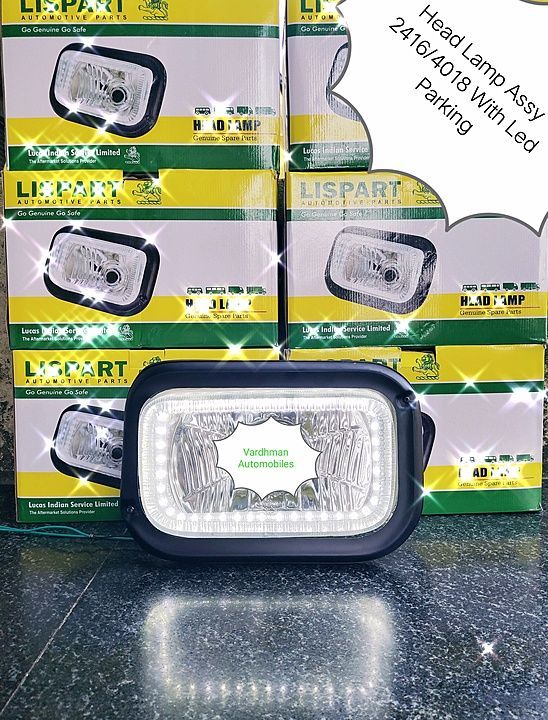 Head Light Assy 2416/4018 With Led Parking uploaded by Arihant Automobiles on 10/7/2020
