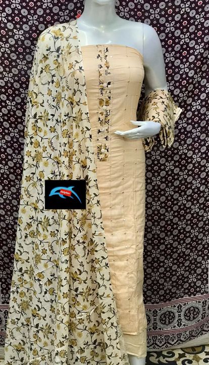 Dolphin present uploaded by Lucknowi Chikankari wholesale on 2/9/2022