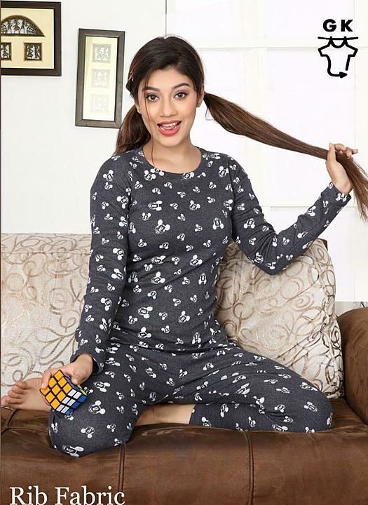 Women's Night suit 😘 uploaded by Middha collection on 10/7/2020