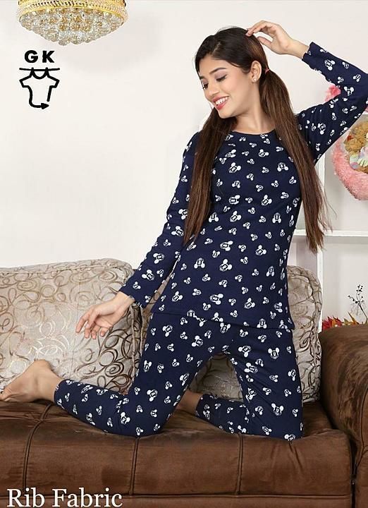 Women's Night suit 😘 uploaded by Middha collection on 10/7/2020