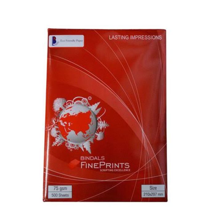 Bindal Red 75GSM Box of 10 Reams  uploaded by business on 2/9/2022