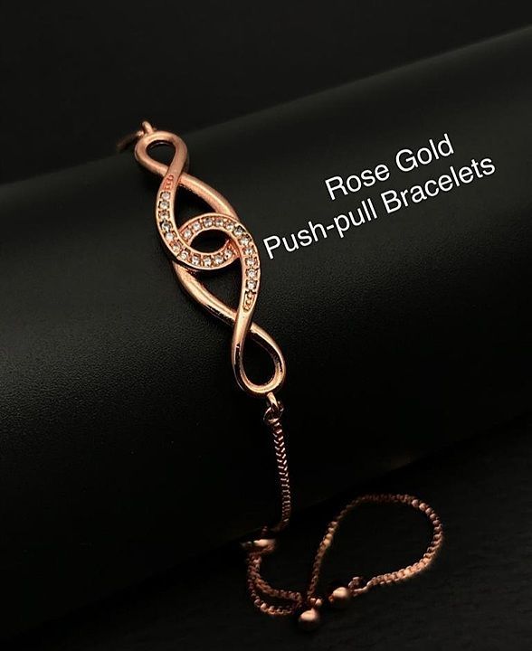 Beautiful rose gold adjustable bracelets....🥰🥰🥰 . uploaded by business on 10/7/2020