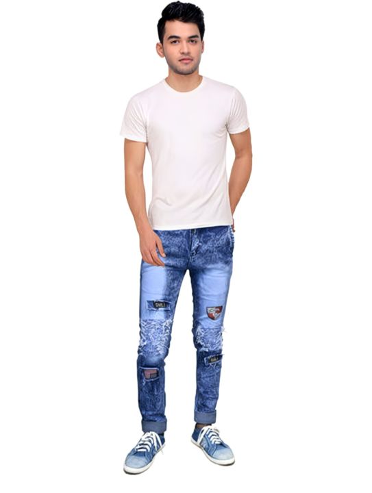 Fashionable Unique Men Jeans. uploaded by SHIVAYA ENTERPRISES on 2/9/2022