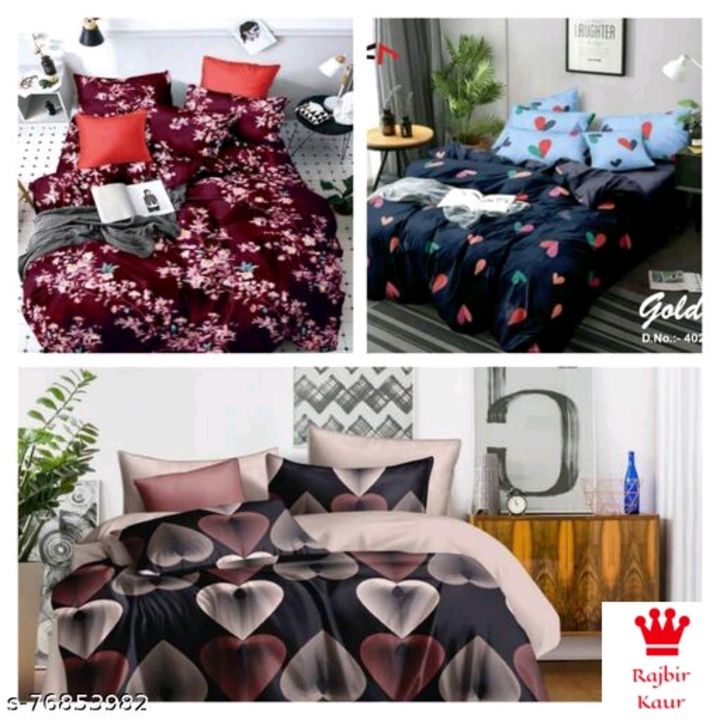 Combo offer bed sheet uploaded by Avy online shopping on 2/9/2022