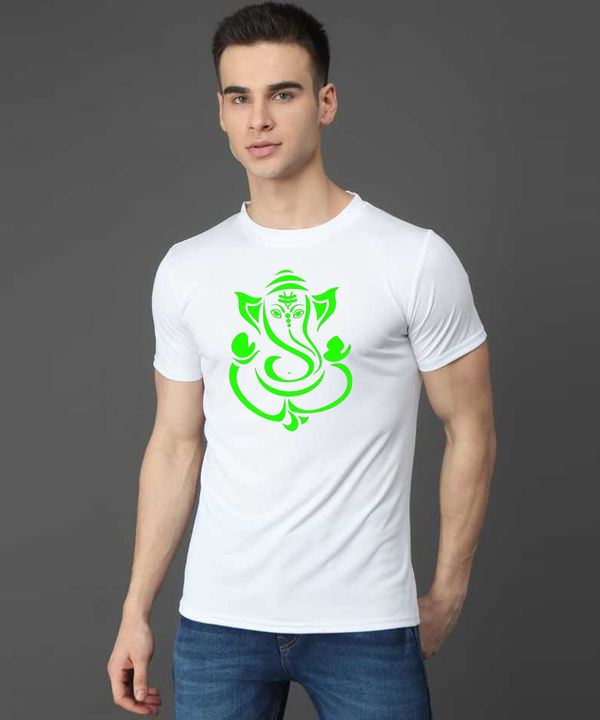Men's round neck ethnic print t-shirt uploaded by business on 2/9/2022