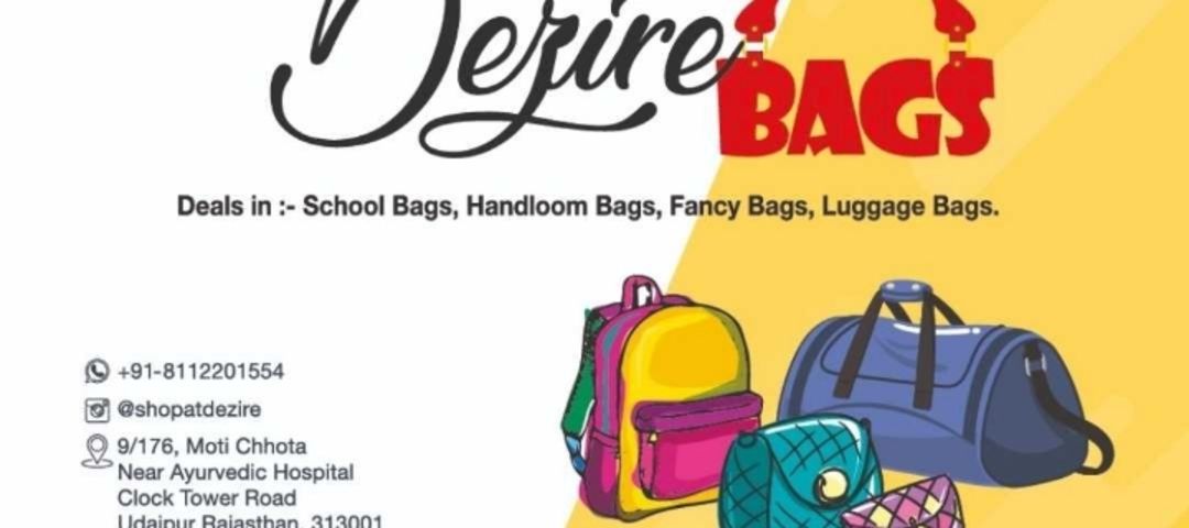 Visiting card store images of DEZIRE BAGS