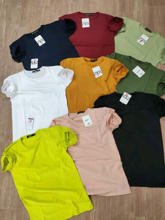 Zara half t-shirts uploaded by business on 2/9/2022