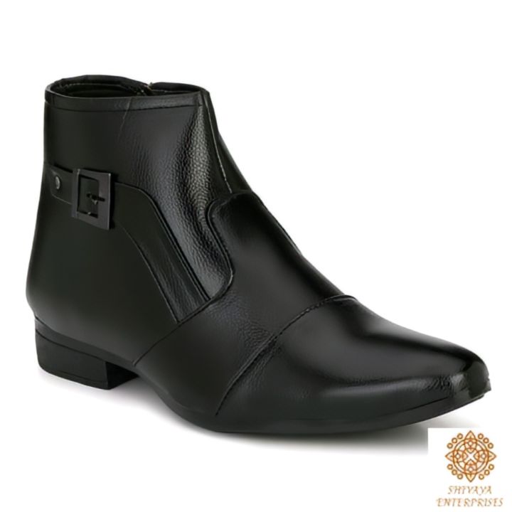 Attractive Shoe Men's Black Premium Quality Synthetic. uploaded by SHIVAYA ENTERPRISES on 2/9/2022