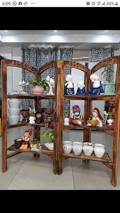 Beautiful Wooden plant stand and showpiece stand uploaded by business on 10/7/2020