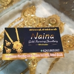 Business logo of Naina gold forming jewllrey wholesa