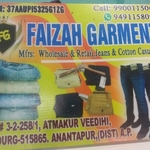 Business logo of Faizah garments
