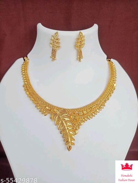 Post image Ethnic designs of gold necklace