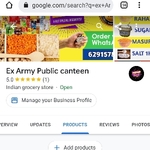 Business logo of Ex Army Public Canteen