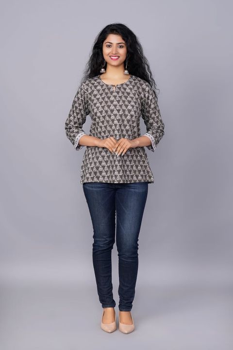 New cotton printed top uploaded by business on 2/10/2022