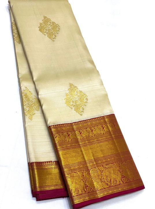 Post image Kanjipuram pure silk sarees pure zari, msg me to orders🙂