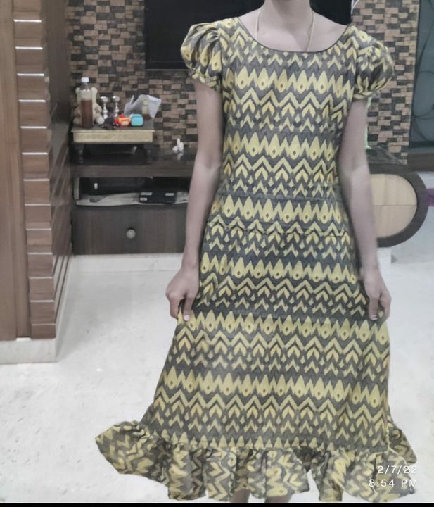 Ruffle mini dress uploaded by House of Pavna on 2/10/2022