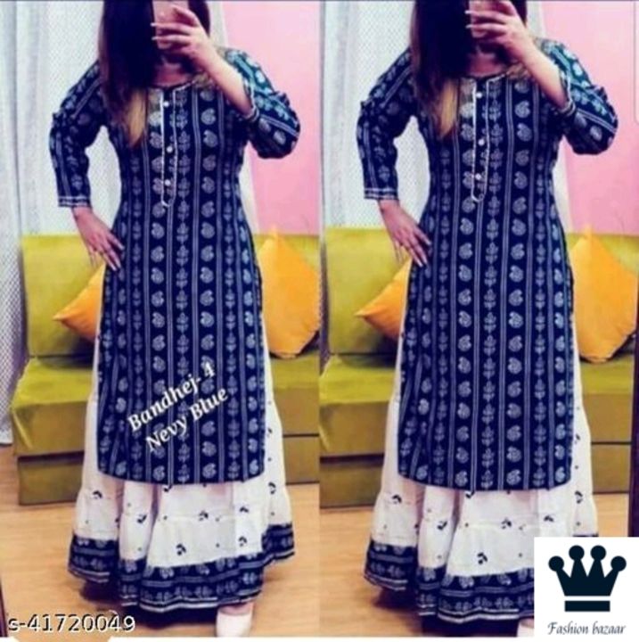 Ladies kurti uploaded by Fashion Bazaar on 2/10/2022