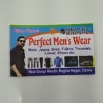 Business logo of Perfect men's wear