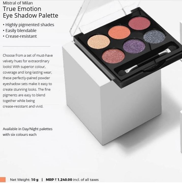 True emotion eyeshadow palette uploaded by SocialSeller _beauty_and_helth on 2/10/2022