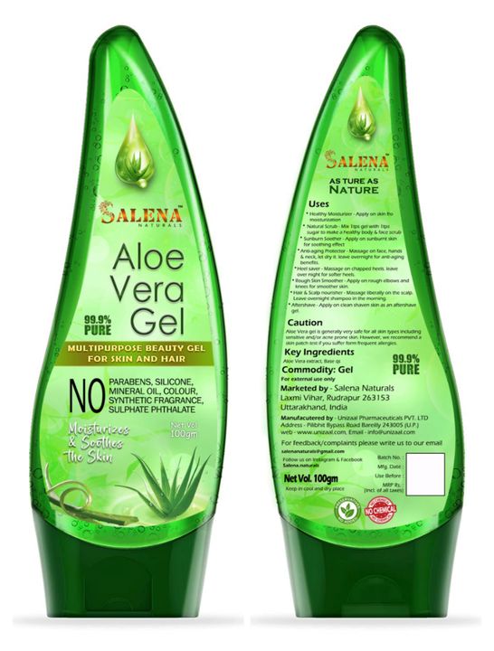 Salena Naturals Aloe Vera Gel uploaded by business on 2/10/2022