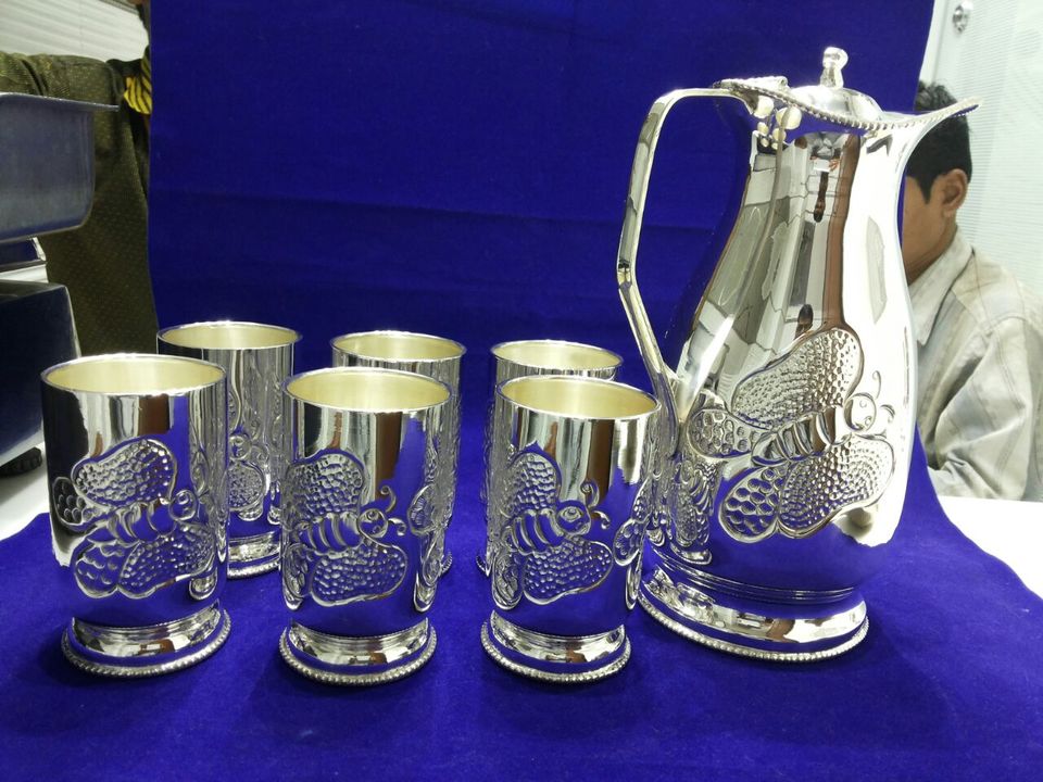 German silver jug set uploaded by business on 2/11/2022