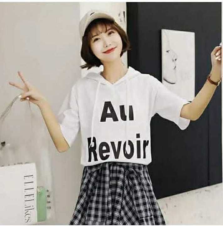 Au Revoir Hoodie😍

Imported Fabric

Size- Free Upto 36
 uploaded by business on 10/7/2020