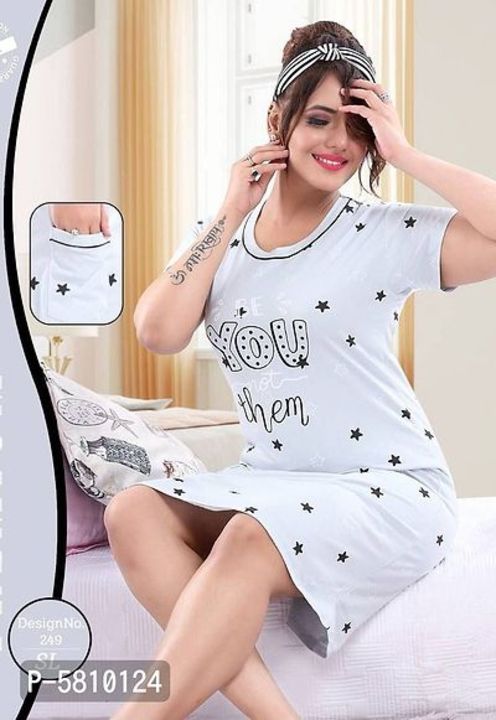 Post image Trendy Cotton Short Nightdress*Fabric*: Cotton*Type*: Nightdress*Style*: Printed*Sizes*: L (Bust 34.0 inches, Waist 32.0 inches), XL (Bust 36.0 inches, Waist 34.0 inches), 2XL (Bust 38.0 inches, Waist 36.0 inches)https://myshopprime.com/collections/394514889