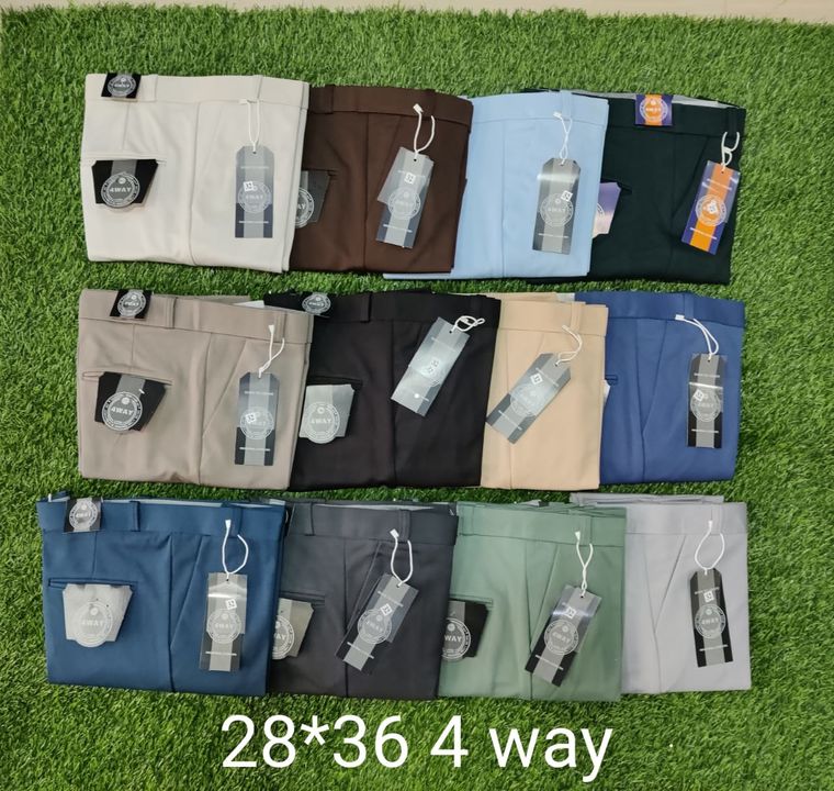 4way Armani Trousers  uploaded by Bikram & Bala Garments on 2/11/2022