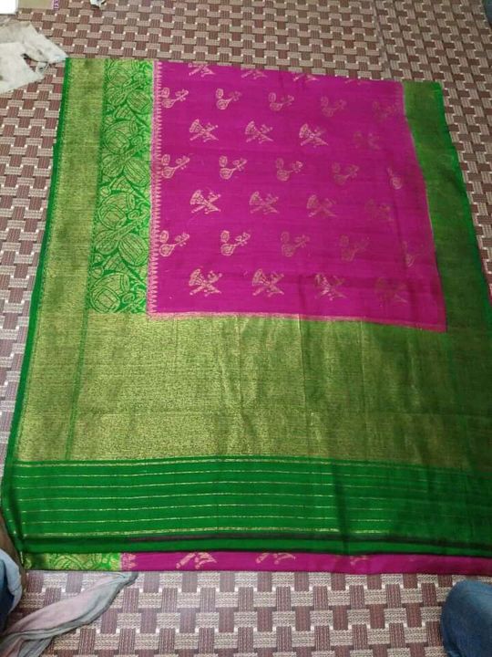 Pure dupion handloom kadwa banarsi silk saree  uploaded by business on 2/11/2022