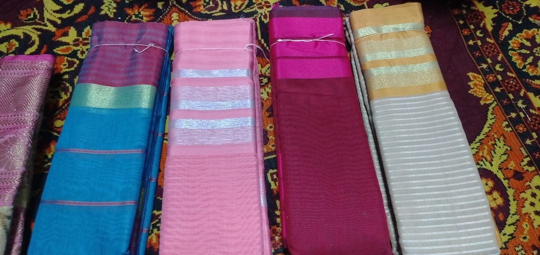 Post image Banarasi plain saree cotton sarees