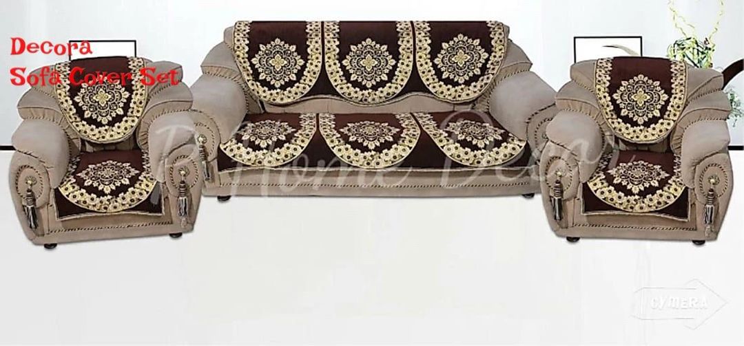 Sofa cover set uploaded by SIMMI INTERNATIONAL on 2/11/2022