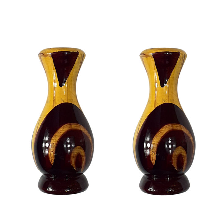  2wooden vase uploaded by business on 2/11/2022