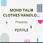 Business logo of Mohd Talib handloom