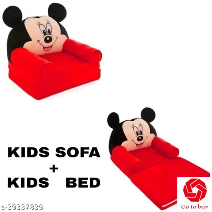 Stylish Unisex Soft Toys sofa cum bed uploaded by Go to buy on 2/11/2022