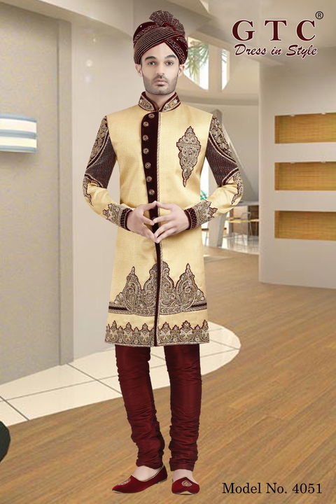 Kingly GTC- Exclusive & Wedding Sherwani uploaded by AMBE COLLECTIONS  on 2/11/2022