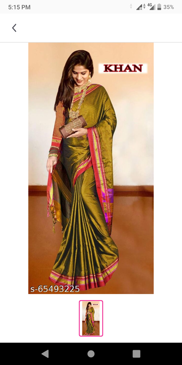 Pure Khan saree  uploaded by business on 2/11/2022
