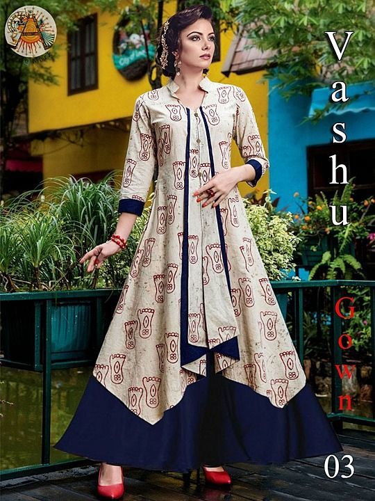 Vashu gown uploaded by Online_saree_salwar on 10/8/2020