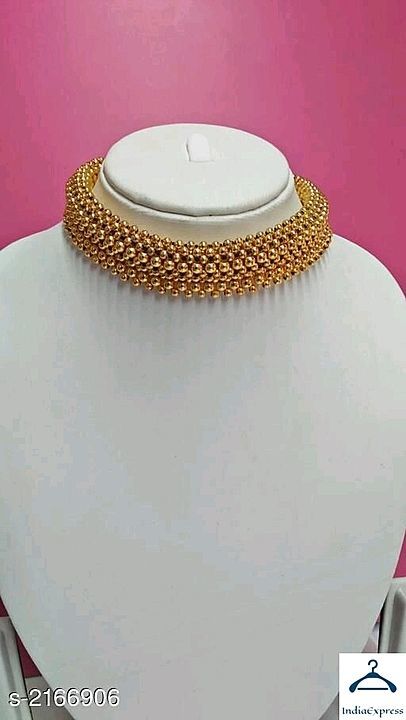 Beautiful Gold Round necklace  uploaded by business on 10/8/2020