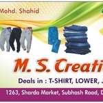Business logo of M.S. Creations