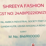 Business logo of SHREEYA FASHION