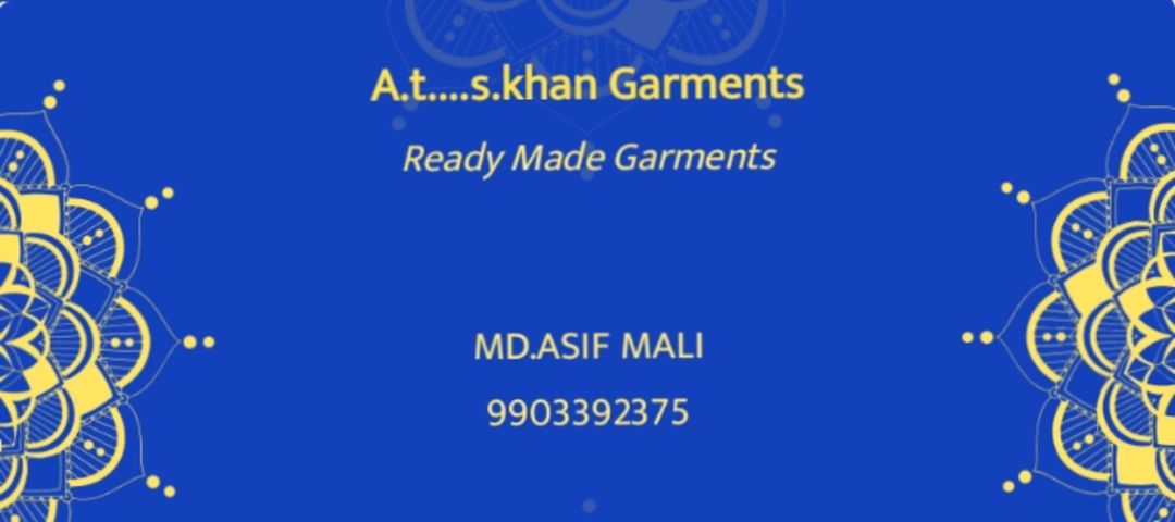 Visiting card store images of Ready made garments