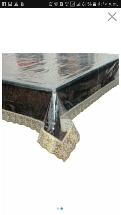 Transpatent four seater Clear table cover uploaded by business on 2/11/2022