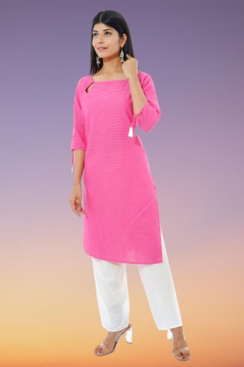 Pink kurti uploaded by business on 2/11/2022