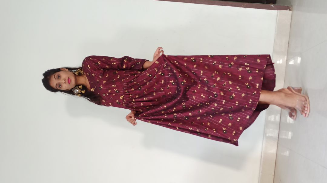 Long gown kurti, kurti uploaded by JHELEM TRADING COMPANY on 2/11/2022