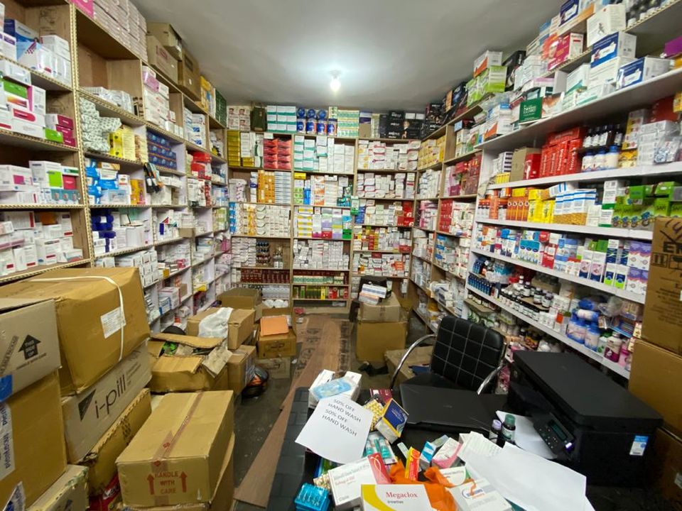 Warehouse Store Images of Dehradun medicine agency