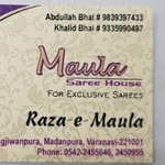 Business logo of Maula Saree House